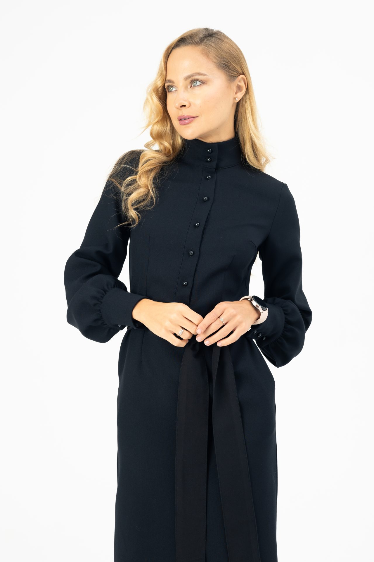 Suknelė "KERRY" (JUODA) - Image 4