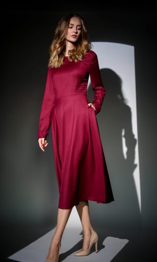 Suknelė "VINCA" (BORDO)