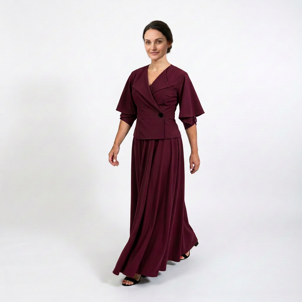 Derinys "Izolda" (bordo) - Image 2