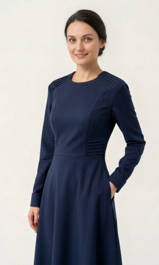 Suknelė "VINCA" (Mėlyna)